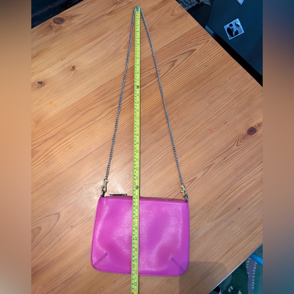 Ted Baker Pink Chain Strap Women's Bag - Picture 6 of 9
